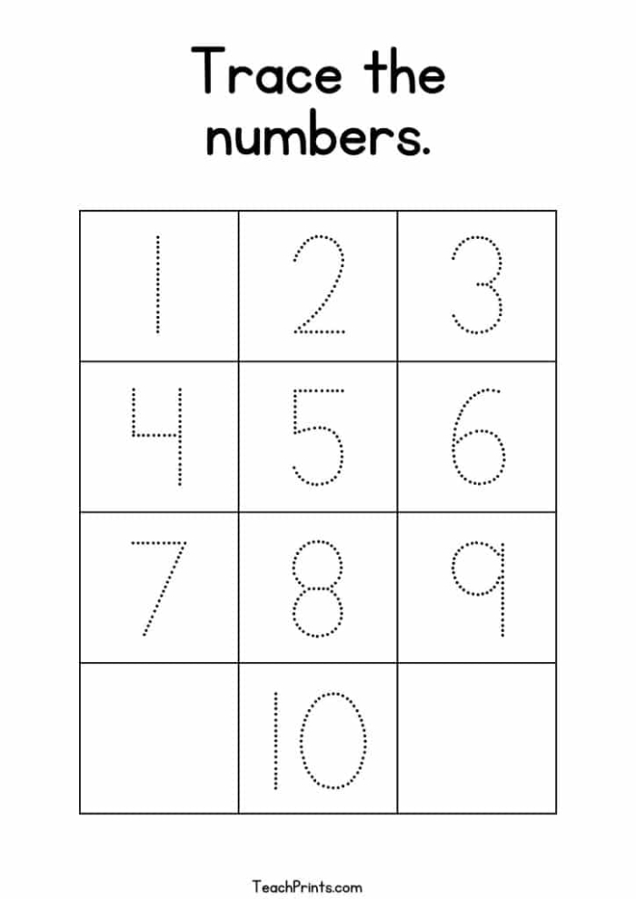 Worksheet featuring the number 6 for Pre-K students learning early math concepts