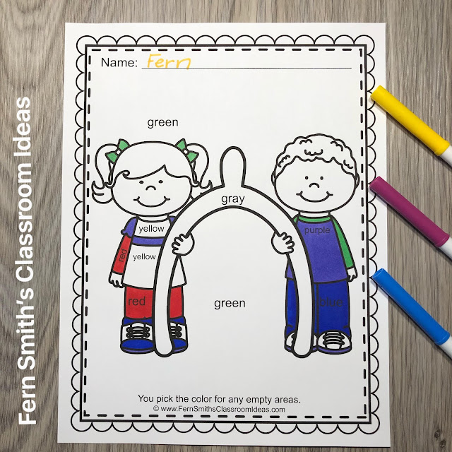 Worksheet to help Pre-K students learn the number 6 through fun activities