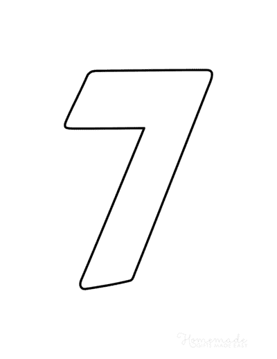 Worksheet for Pre-K students to learn the number 7 through engaging activities