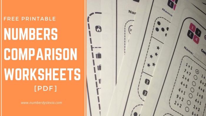 Comparing Numbers Assessment Worksheet for Pre-K Students Worksheet featuring number comparison activities for young learners