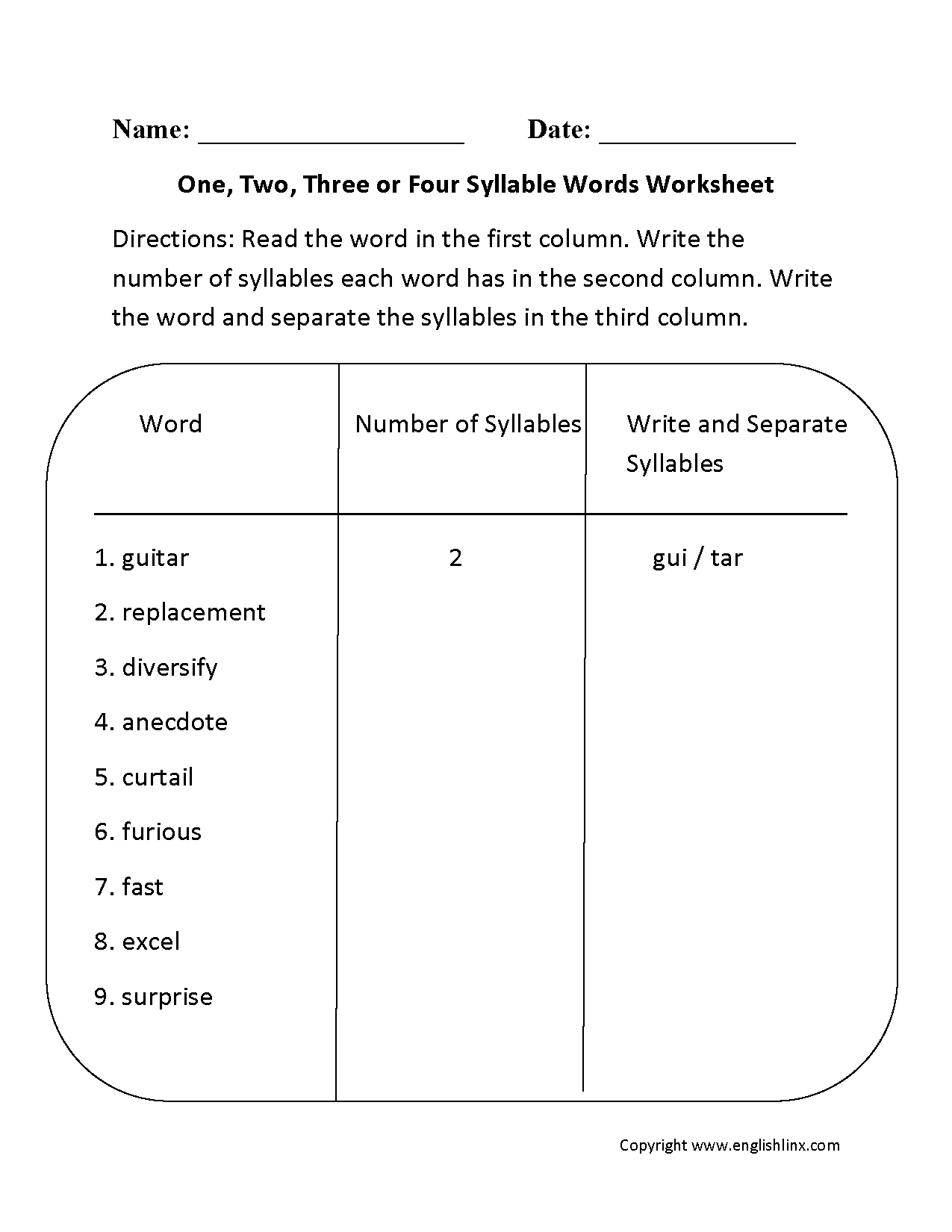Pre-K word search worksheet featuring a collection of simple one-syllable vocabulary words for early readers