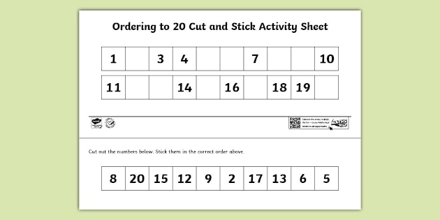 Ordering Numbers to 10 Worksheet Number 12 Pre-K worksheet showing numbers to 10 with dot counting exercises for ordering practice