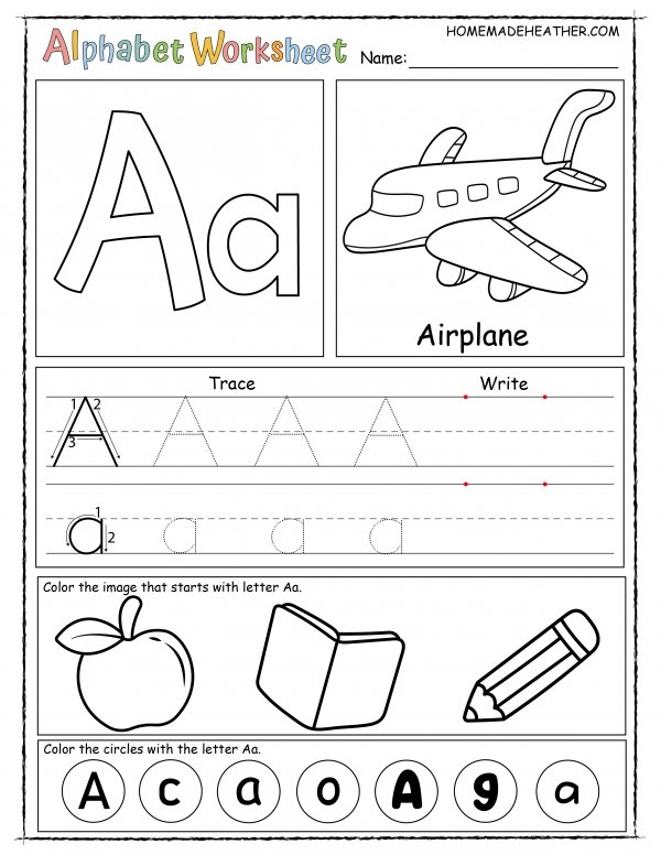 Worksheet featuring a hands-on activity for preschoolers to identify words starting with the ph sound