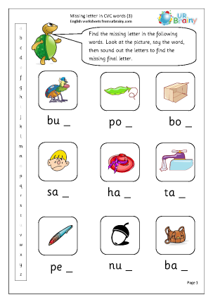 Pre-K Sound Out Letters worksheet with phonics exercises for distinguishing beginning sounds