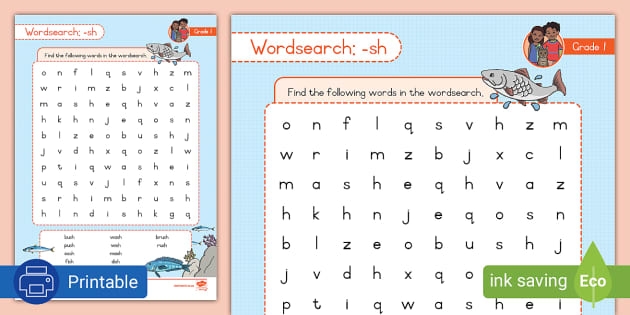 One Syllable Word Search worksheet designed for Pre-K children to enhance vocabulary skills