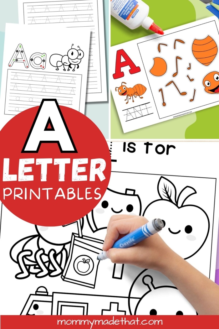 Letter S identification and coloring worksheet for early childhood learners 17 Pre-K letter S worksheet featuring illustrations of objects starting with the letter S for phonics practice