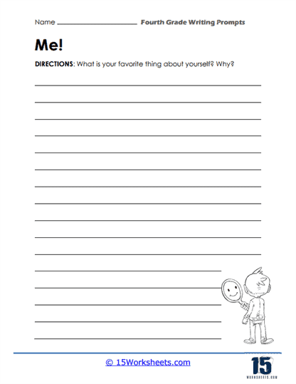Colorful worksheet featuring a rainy day theme for Pre-K learners to explore activities. Writing Prompt: Rainy Day worksheet for young children to inspire creativity.