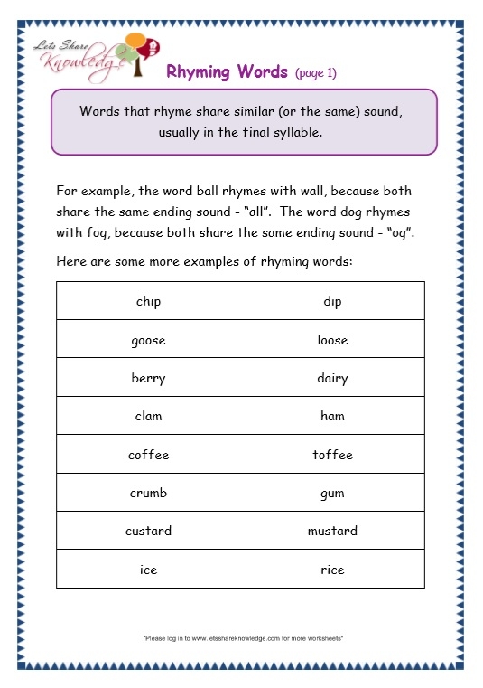 Rhyming Words Game 3 worksheet for Pre-K students featuring a maze activity
