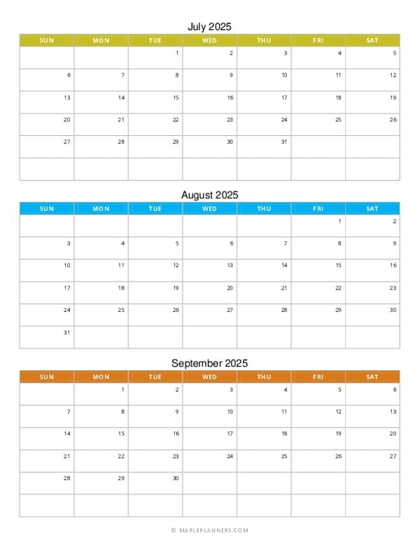 September Calendar Worksheet for Pre-K Time and Money Skills Pre-K worksheet with counting and handwriting practice for a September calendar page