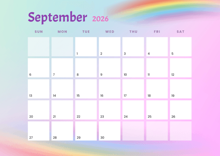 Educational September calendar page for Pre-K students featuring time and money activities Pre-K September calendar worksheet featuring fun activities for counting and handwriting practice