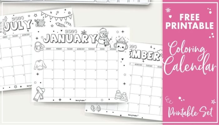 September Calendar Worksheet for Pre-K Time and Money Practice 18 Pre-K student working on a September calendar worksheet featuring counting and coloring exercises