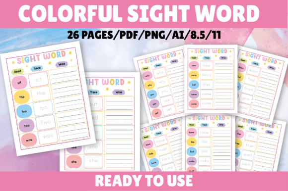 Engaging Writing Sight Words worksheet for young children to enhance literacy skills Kids practicing sight words on a fun worksheet designed for Pre-K learners