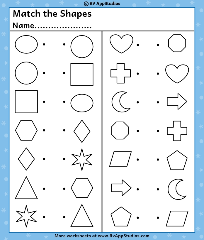 Matching Words Worksheet 14 Sight Word Pattern Exercise Pre-K matching words worksheet featuring sight word pairs for pattern practice