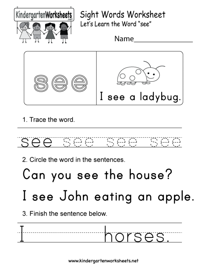 Colorful Sight Words I Know worksheet designed for Pre-K students to enhance their reading skills. Engaging activity for young learners to discover and master new sight words.
