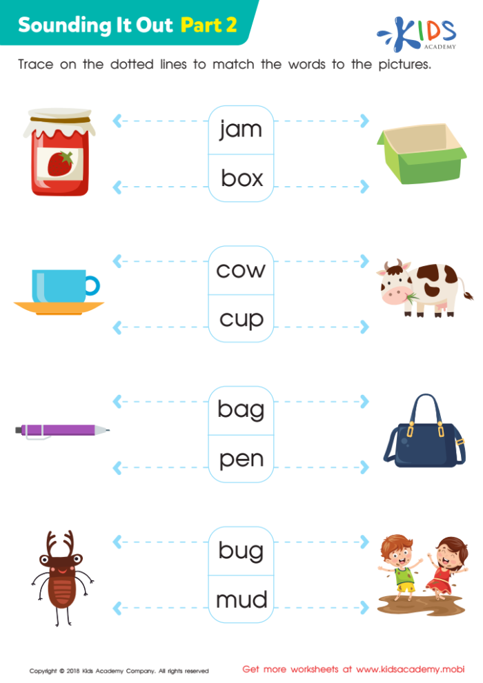 Assessment tool for phonics skills in early childhood education Sound Off! worksheet for assessing Pre-K students' letter sounds