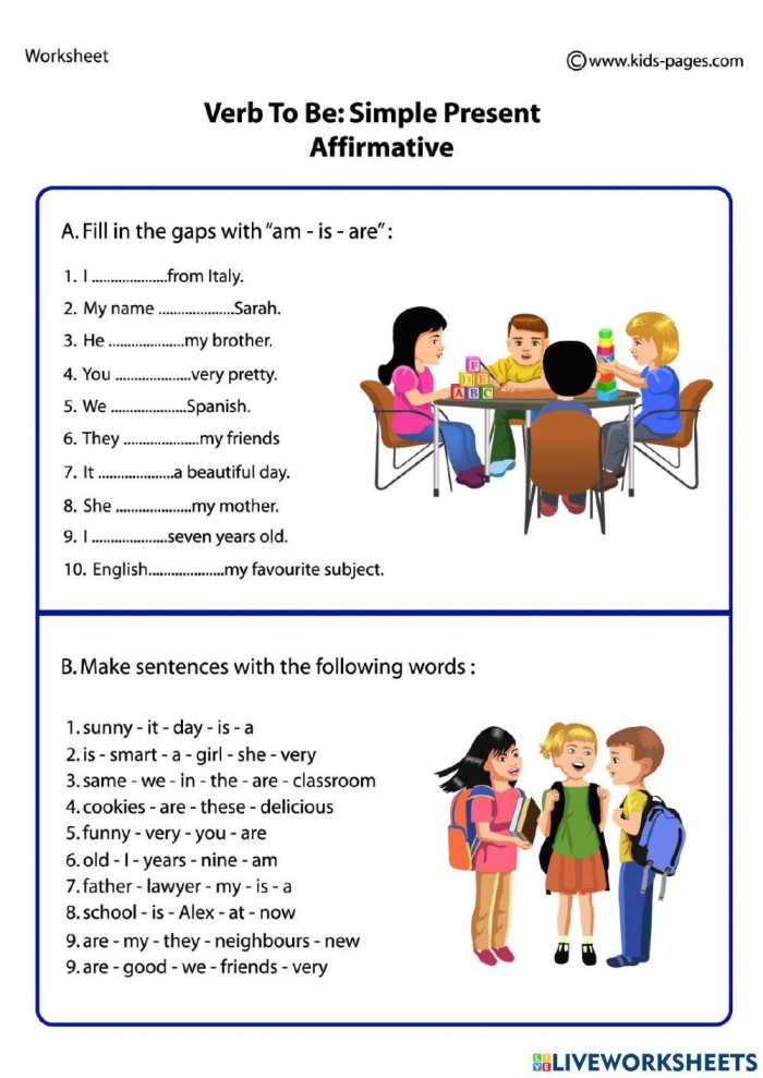 Pre-K worksheet page featuring various items to identify for a sunny day activity