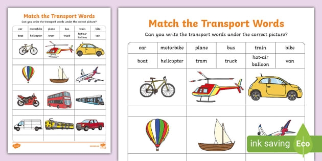 Transportation Patterns Worksheet 10 Multiplication Practice for Preschoolers Pre-K transportation patterns worksheet featuring a sequence of colorful vehicles to solve