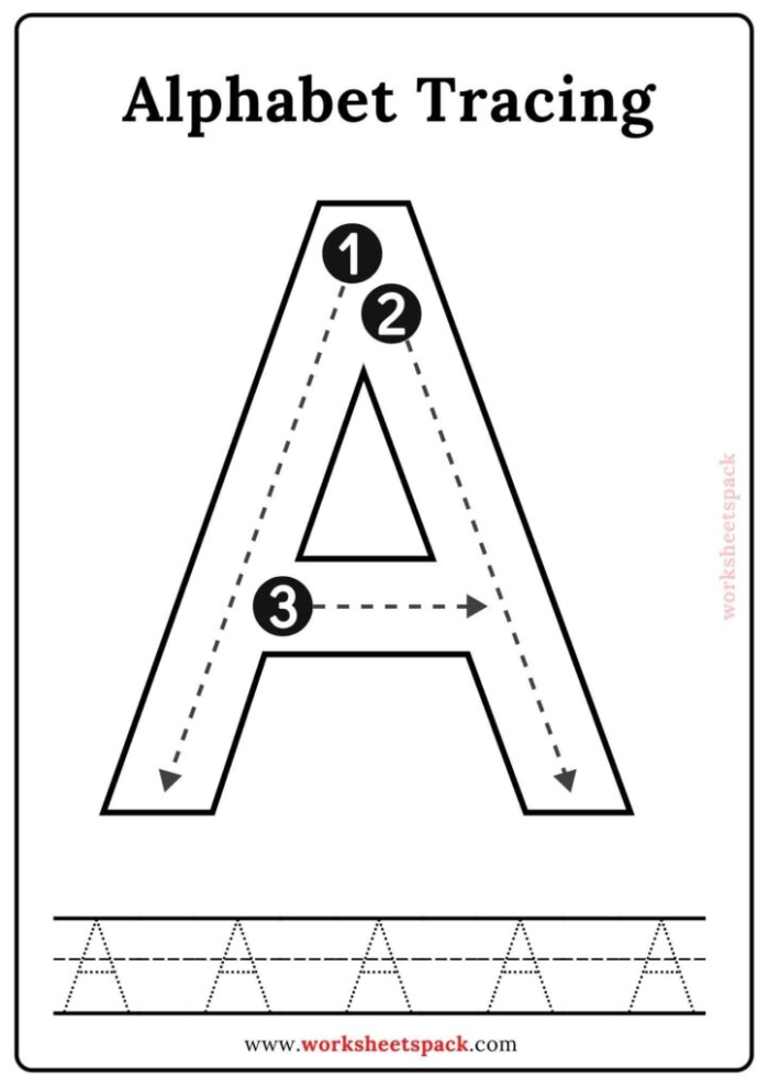 Worksheet for Pre-K students to identify uppercase A's featuring an armadillo character