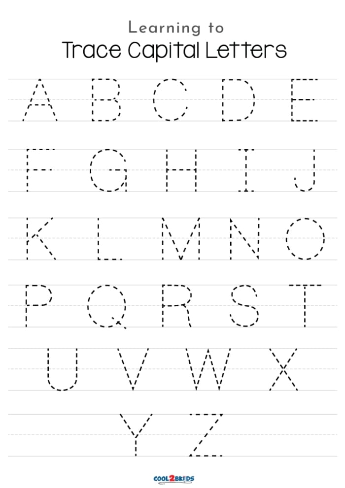 Pre-K farm themed worksheet for finishing uppercase letters of the alphabet