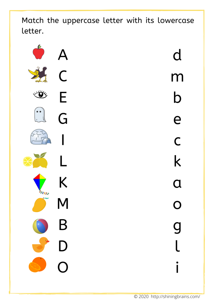 Worksheet for Pre-K students to help a duck locate all uppercase D's