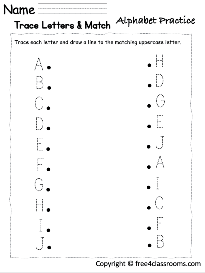 Engaging worksheet for tracing uppercase letters in Pre-K Mixed Operations Children practicing uppercase letters A to Z with alphabet blocks worksheet