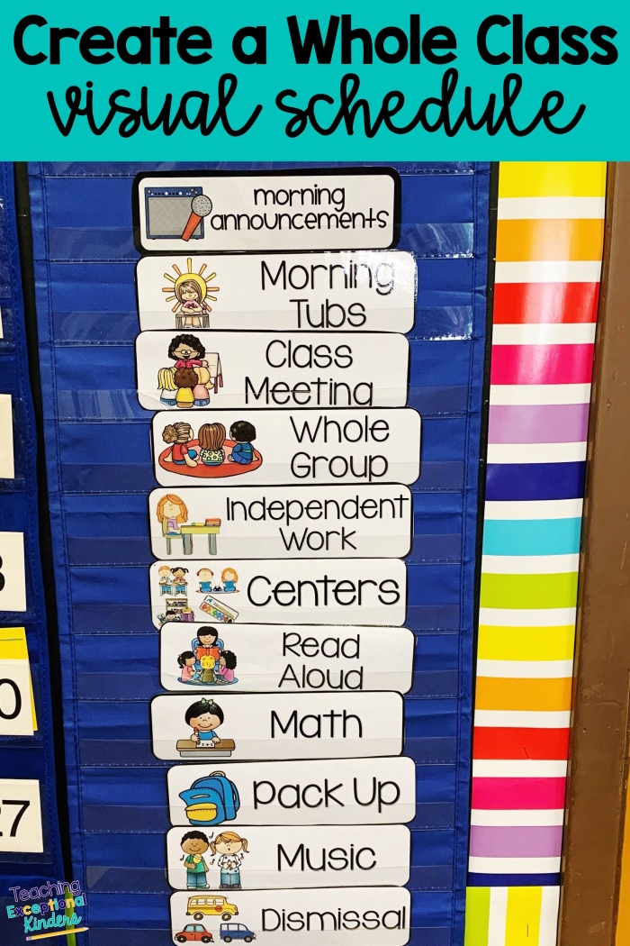 Visual Schedule Template worksheet designed for Pre-K learners to help them manage their daily activities. Customizable visual schedule template for engaging young children in planning their day.