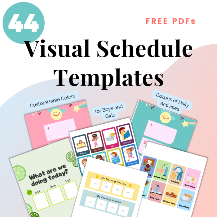 Visual Schedule Template worksheet designed for Pre-K geography activities