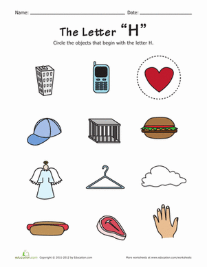 Pre-K student engaging with an interactive Alphabet Phonics Start with A worksheet for mobile learning