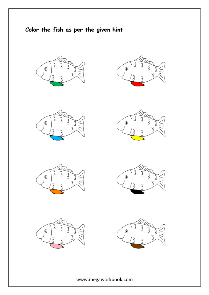 Color Knowledge Check-In worksheet for Pre-K students focusing on subtraction and color recognition. Engaging coloring activity to assess students' understanding of colors.