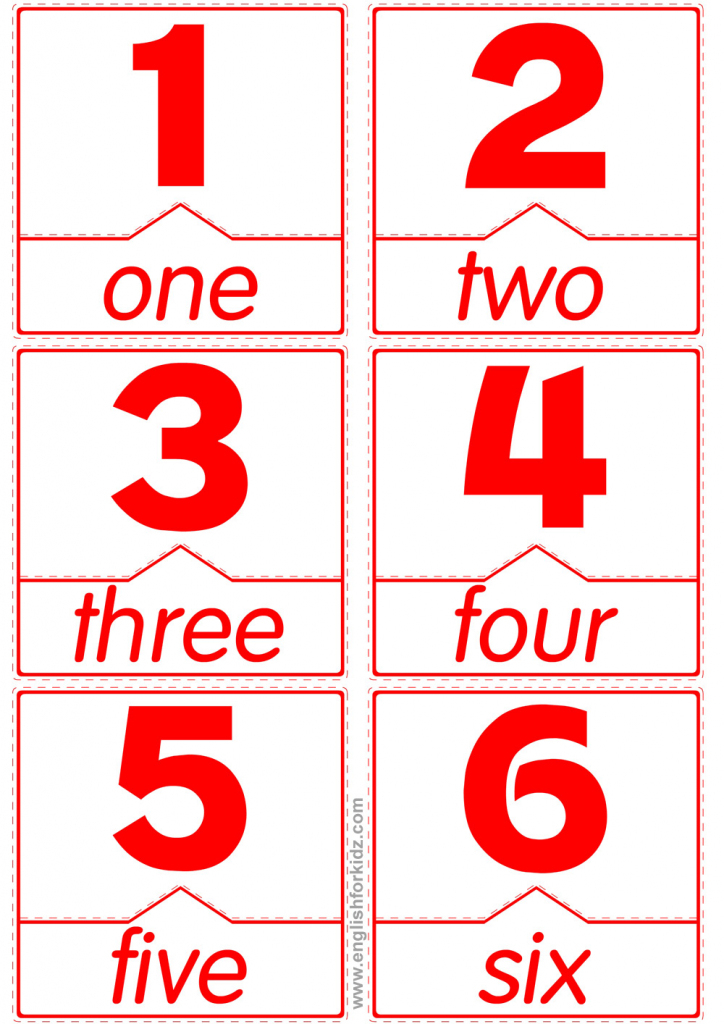 Number cards from 1 to 20 designed for Pre-K children to enhance counting skills