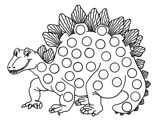 Dot to Dot A to Z Dinosaur Tracing Worksheet for Preschool A young child's dot-to-dot activity showing a dinosaur outline with letters A through Z to connect in sequence
