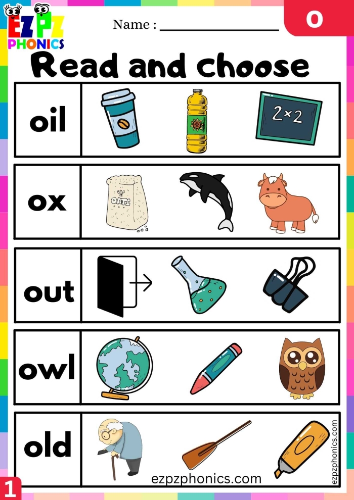 Worksheet featuring Alphabet Phonics activities focused on the letter A for Pre-K children