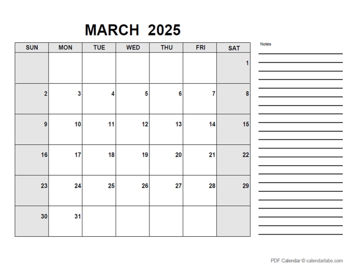 Preschooler filling in dates on a blank March calendar worksheet