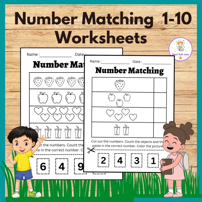 Pre-K worksheet page featuring fun activities to help children learn to count and write the number 10
