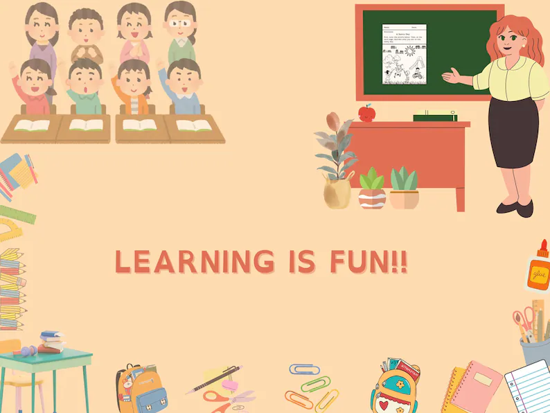 Pre-K worksheet featuring cheerful items to identify for a bright sunny day