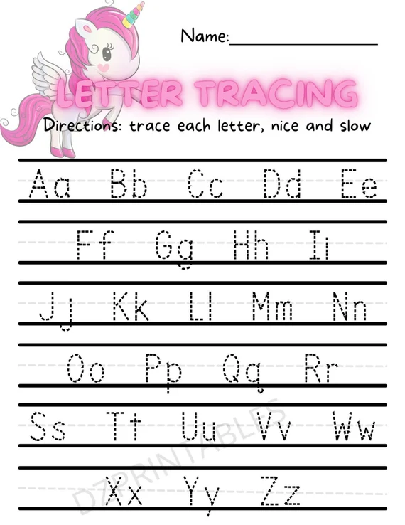 Rainbow Letters! Practice Writing Uppercase Letters worksheet for Pre-K