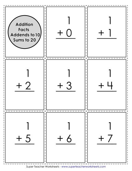 Printable Addition Flash Cards Worksheet for Pre-K Math Practice 9 Preschoolers coloring and counting with a fun printable addition flash cards worksheet