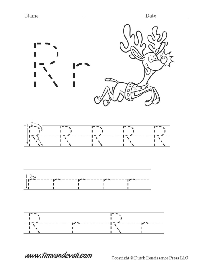 Engaging R is for... worksheet designed for Pre-K children to enhance their alphabet skills. Colorful worksheet for preschoolers featuring the letter R and fun illustrations to color.
