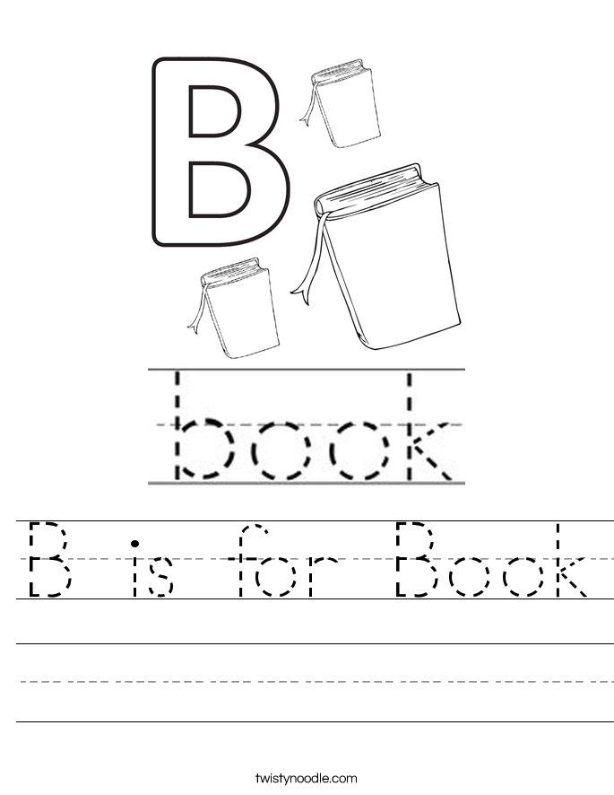 Preschool letter B worksheet with subtraction activities and coloring pictures for alphabet learning