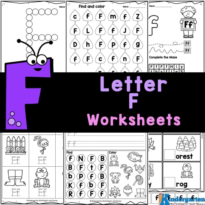Multiplication worksheet for Pre-K Worksheet for identifying words that begin with the letter F, designed for young learners. Engaging Letter Book F activity for preschool and early elementary students.