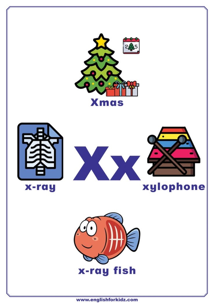 Engaging activities on the Get Ready for Reading: All About the Letter X worksheet Fun worksheet for preschoolers to practice writing and identifying the letter X