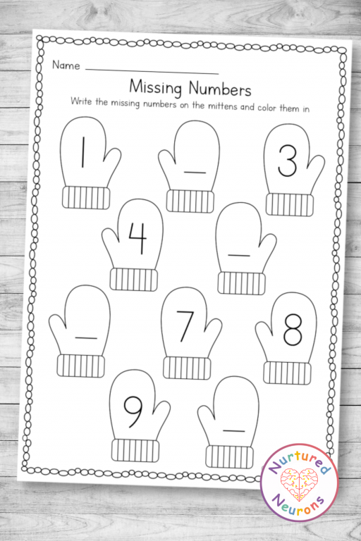 Pre-K worksheet page featuring engaging activities to help children learn to count and write the number 10