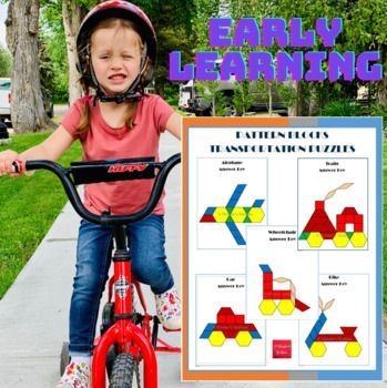 Transportation Patterns Practice 24 for Early Learners Colorful transportation vehicles arranged in repeating patterns for preschool learners to identify and continue the sequence