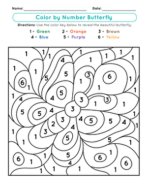 Color by number race car worksheet for preschool kids learning fractions and color recognition
