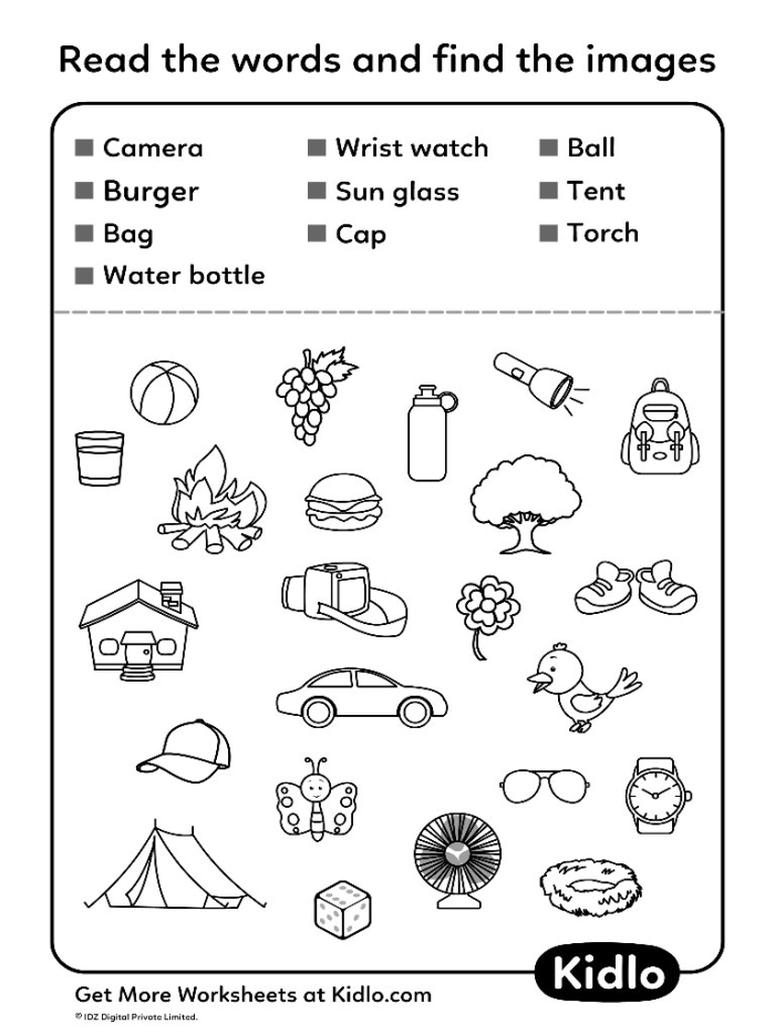 Assessment tool for understanding sorting skills in Number Theory Sorting worksheet for Pre-K students focusing on shapes and colors