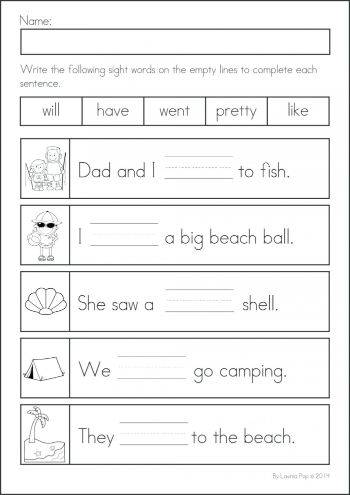 Positional Words Practice Activity for Pre-K Learners Image 25 Preschool worksheet showing colorful objects positioned in different locations to teach prepositions and spatial awareness