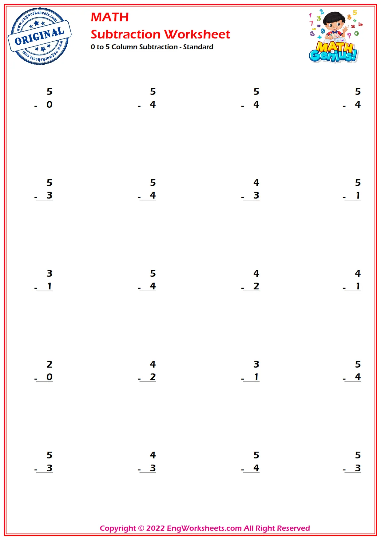 Preschool worksheet featuring subtraction activities with birds, bugs, and eggs for young learners