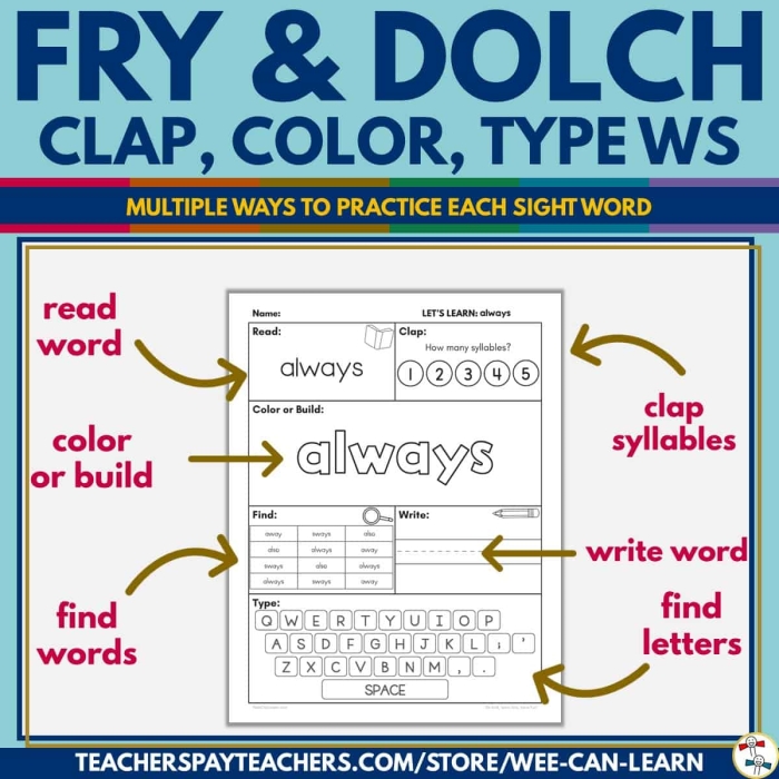 Syllables Clap Count and Write Practice Sheet 13 Pre-K students clapping and counting syllables while writing words on an interactive worksheet activity