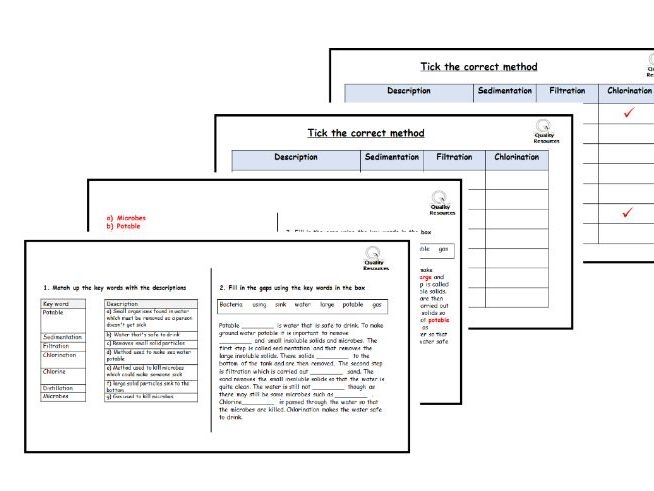 Resource: Water worksheet for Pre-K students focusing on word families and reasoning skills Worksheet for preschoolers exploring the various uses of water beyond drinking