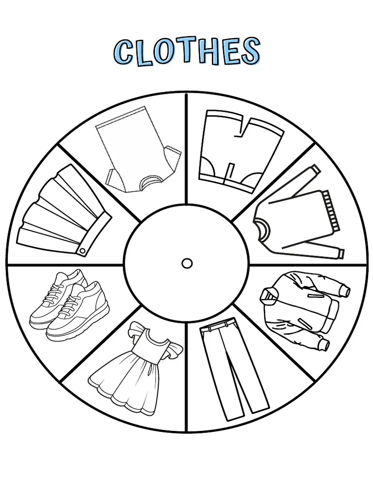 Weather Wheel Activity for Pre-K Students to Learn About Different Weather Types A colorful weather wheel showing different weather conditions for preschool children to identify daily